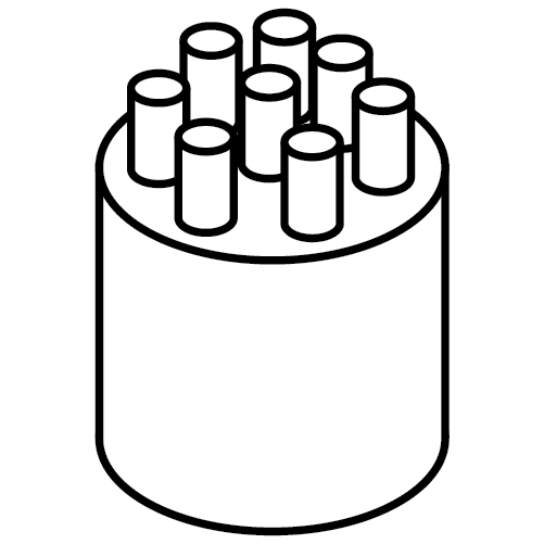8 Conductor Cable Icon